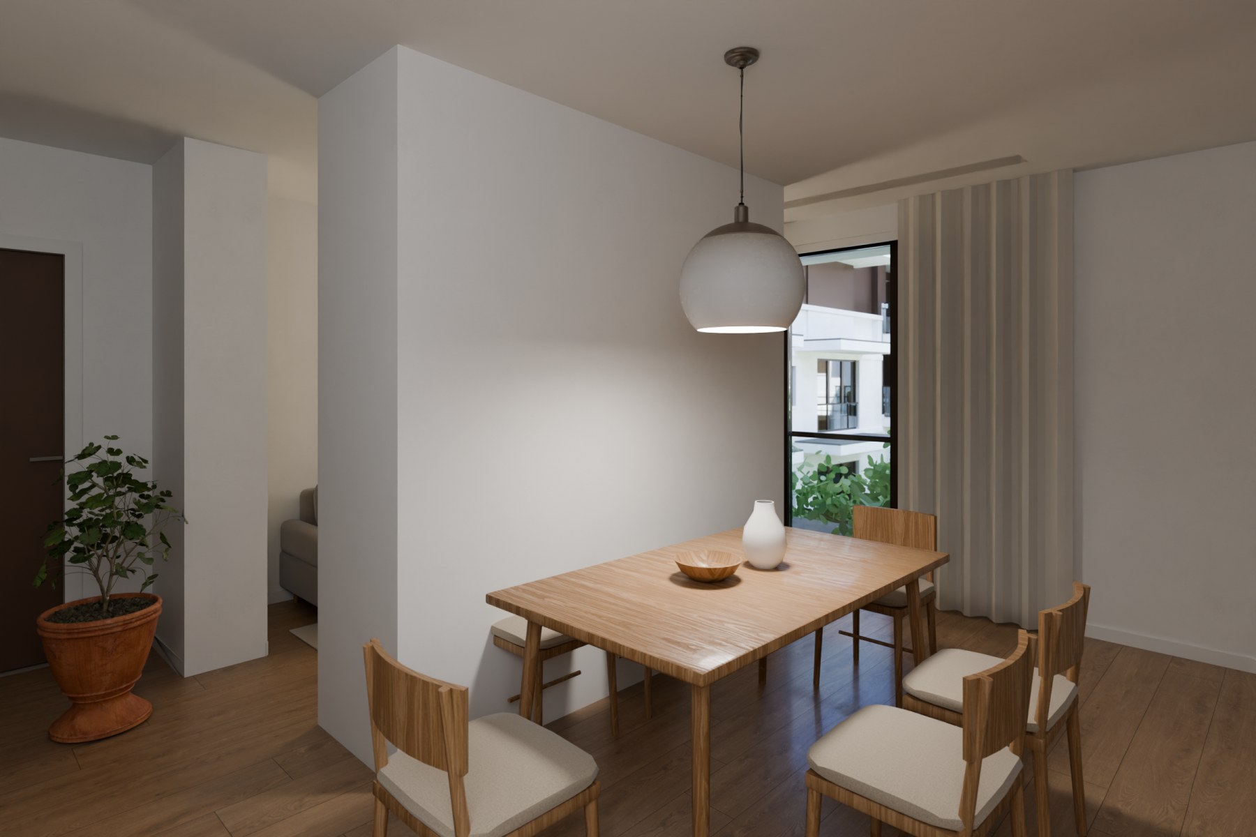 Salón de la vivienda B-P1-1